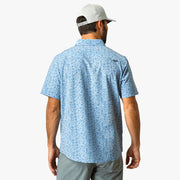 Men's Boatbar Short Sleeve Button Down Shirt | Aftco Aftco