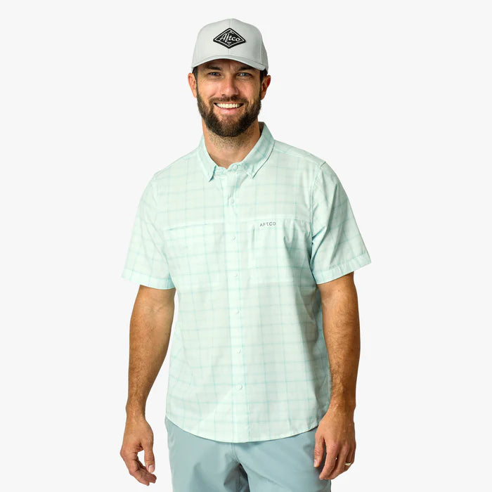 Men's Seabreeze Tech Short-Sleeve Shirt | Aftco Aftco
