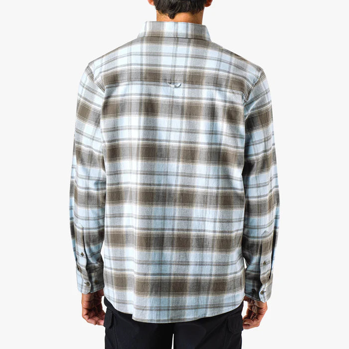 Lager Long Sleeve Flannel Shirt | Aftco Aftco