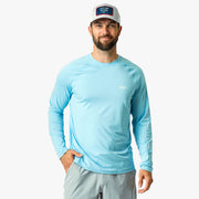 Men's Long Sleeve Samurai Sun Protection Shirt | Aftco Aftco