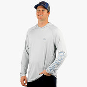 Men's Samurai Sun Protection Hoodie Shirt | Aftco Aftco