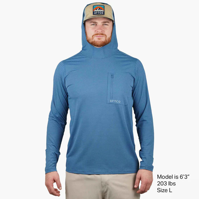 Channel Hooded Performance Shirt