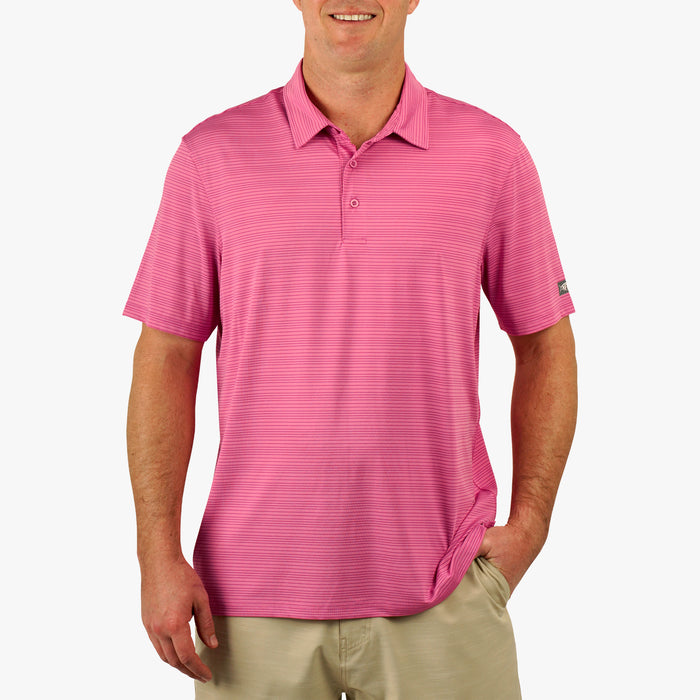 Men's Link Short Sleeve Performance Polo | Aftco Aftco