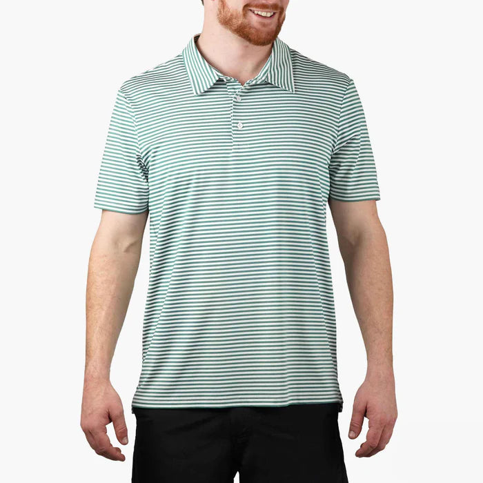 Men's Link Short Sleeve Performance Polo | Aftco Aftco