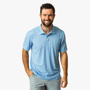 Men's Boatbar Printed Polo | Aftco Aftco