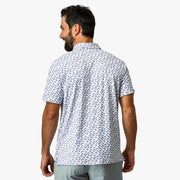 Men's Boatbar Printed Polo | Aftco Aftco