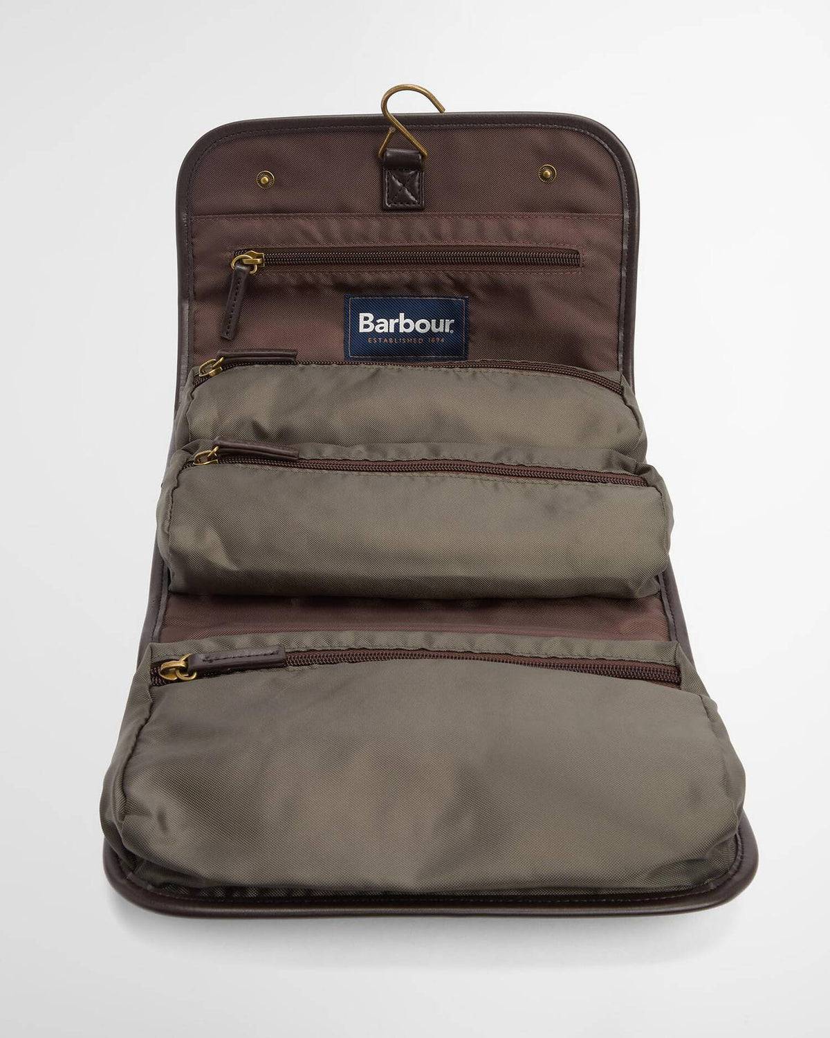 Waxed Hanging Washbag | Barbour Barbour