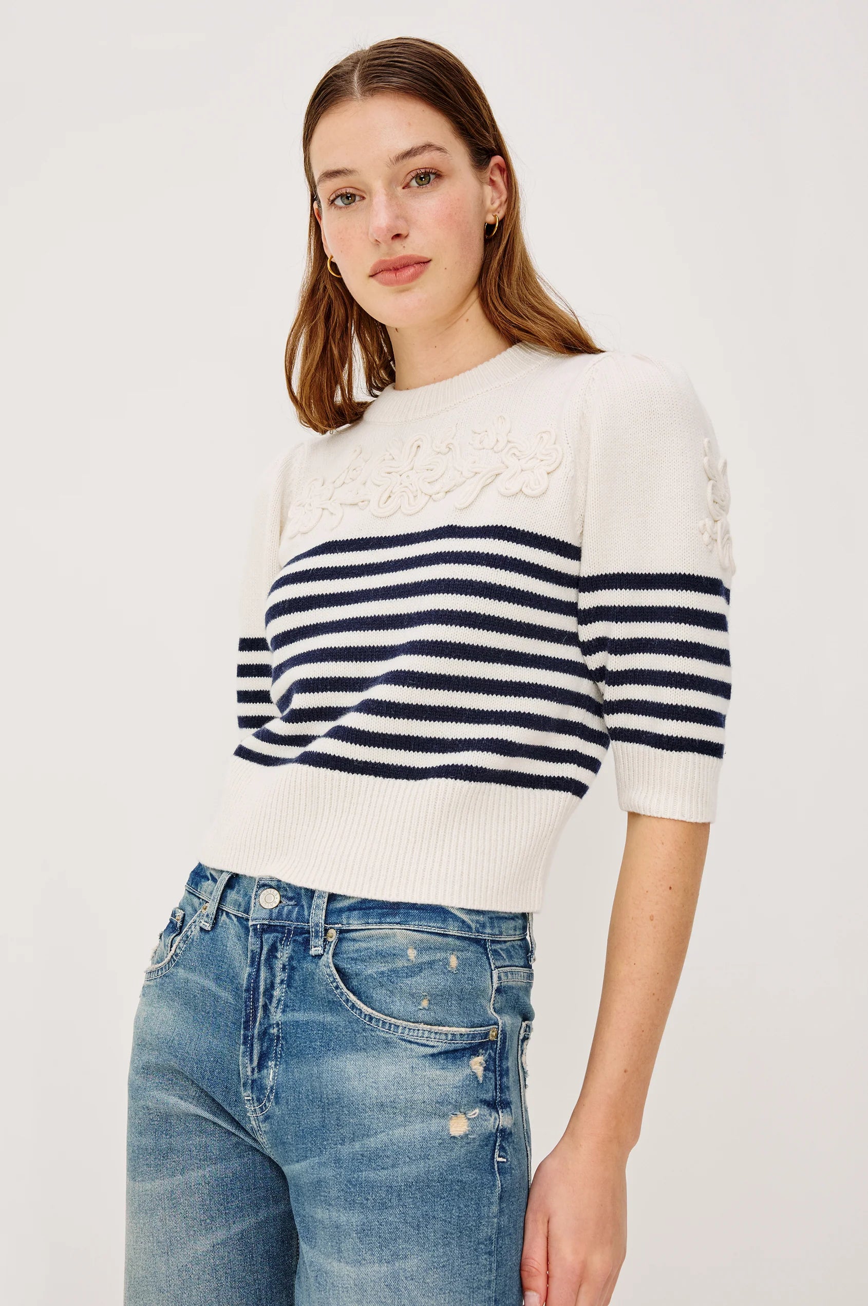 Martha Sweater Top Rails