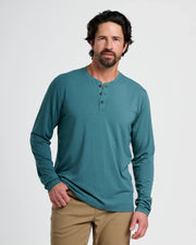 Men's Bamboo Flex Long Sleeve Henley | Free Fly Free Fly