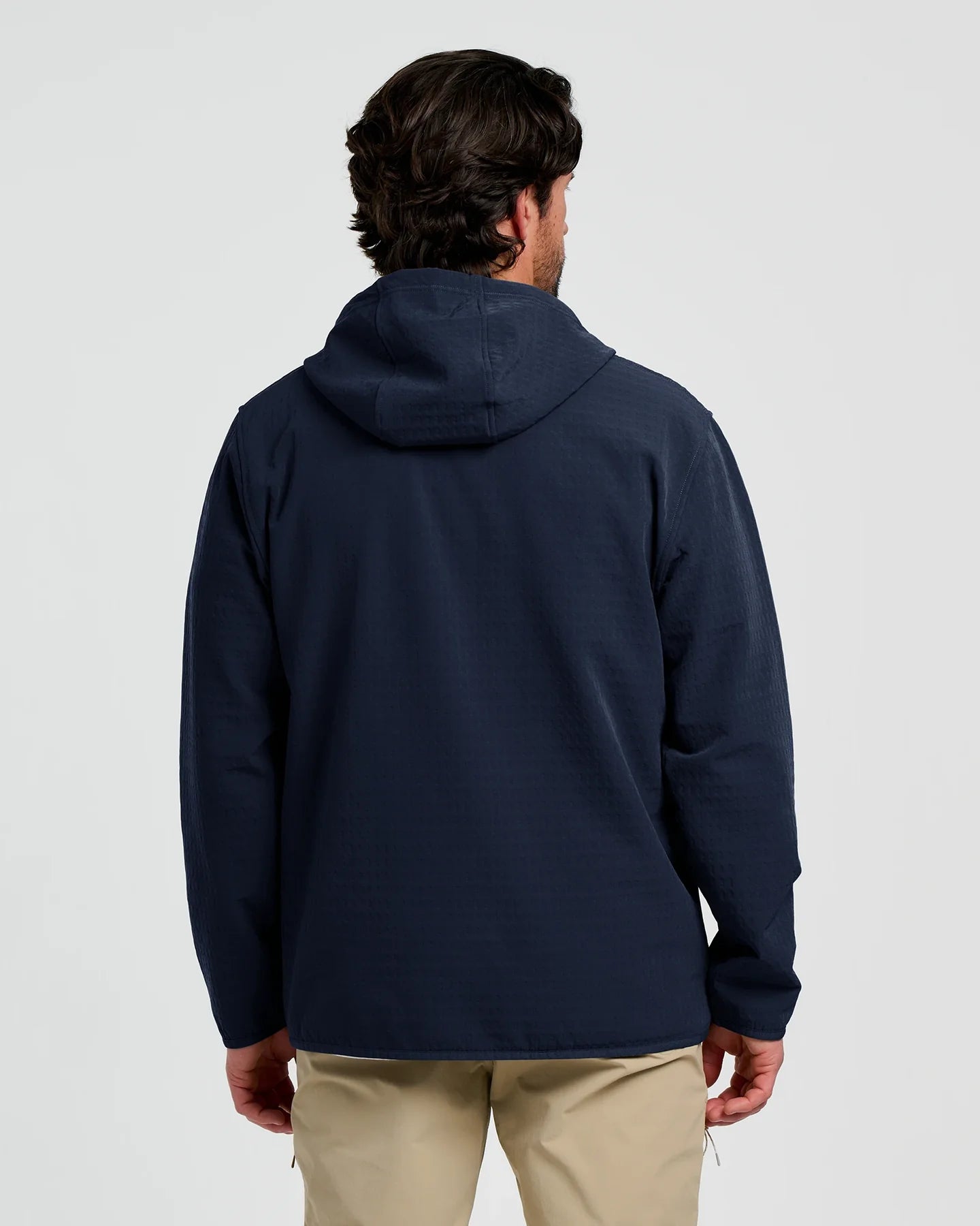Men's Gridback Fleece Anorak Hoodie | Free Fly Free Fly