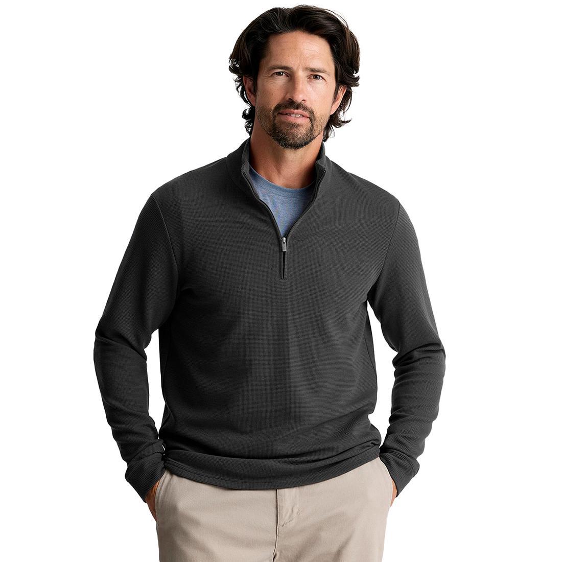 Men's Waffle Quarter Zip