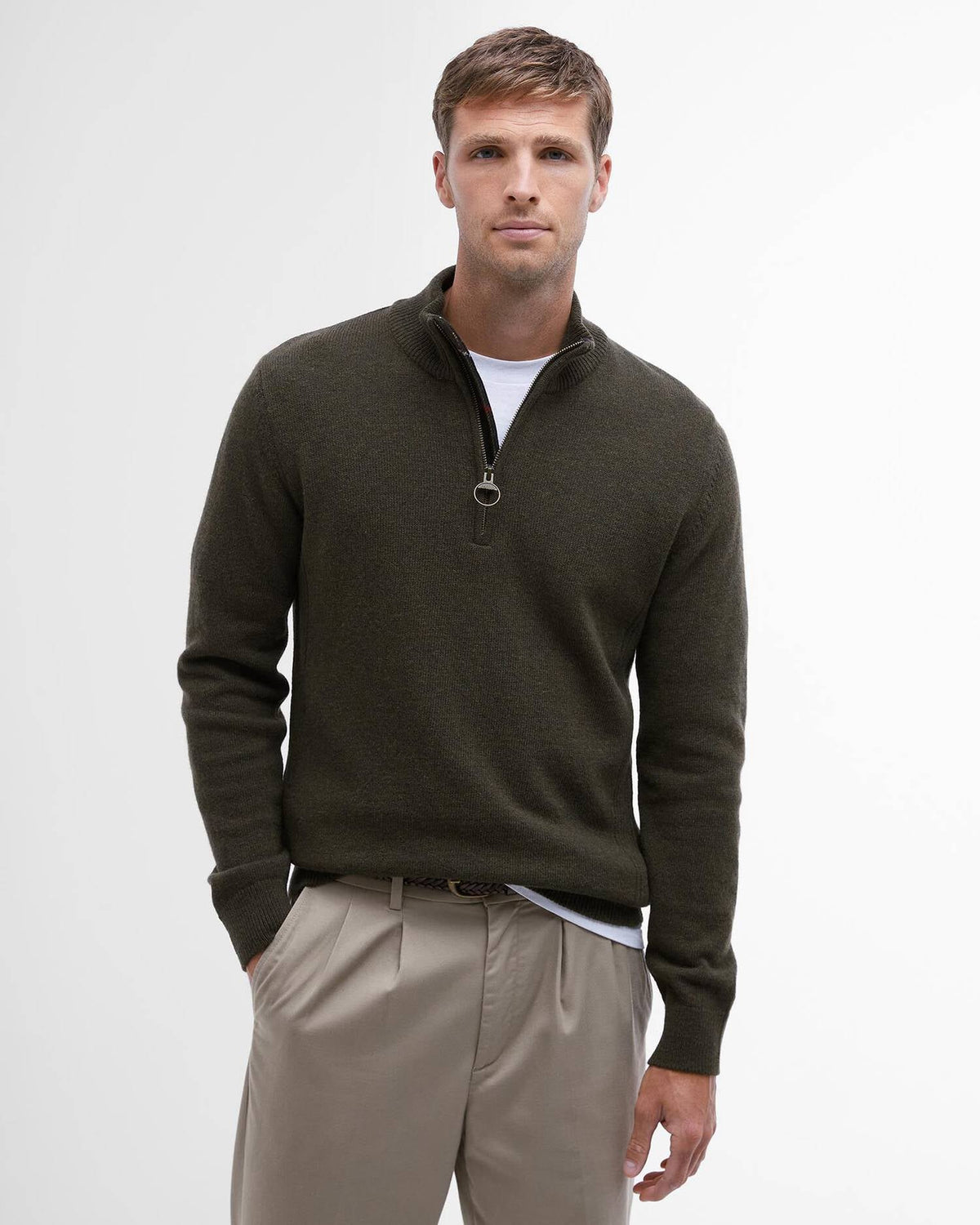 Men's Holden Quarter-Zip Jumper | Barbour Barbour