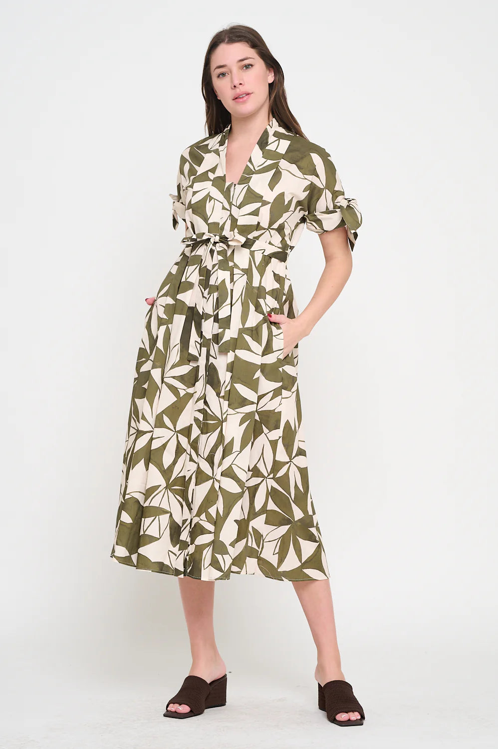 Bethany Shirt Dress Meet Me in Santorini