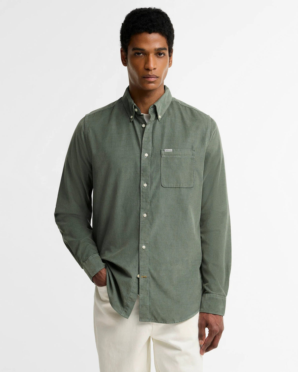 Men's Ramsey Tailored Long-Sleeved Shirt | Barbour Barbour