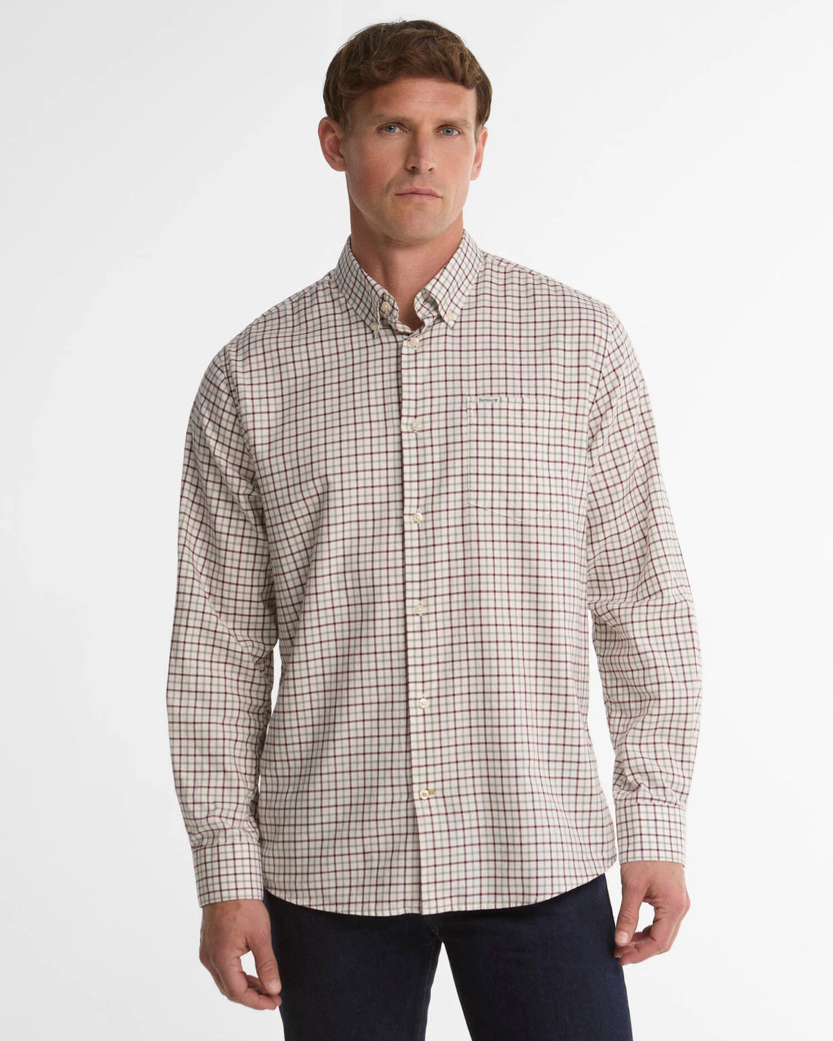 Men's Preston Regular Long-Sleeved Shirt | Barbour Barbour