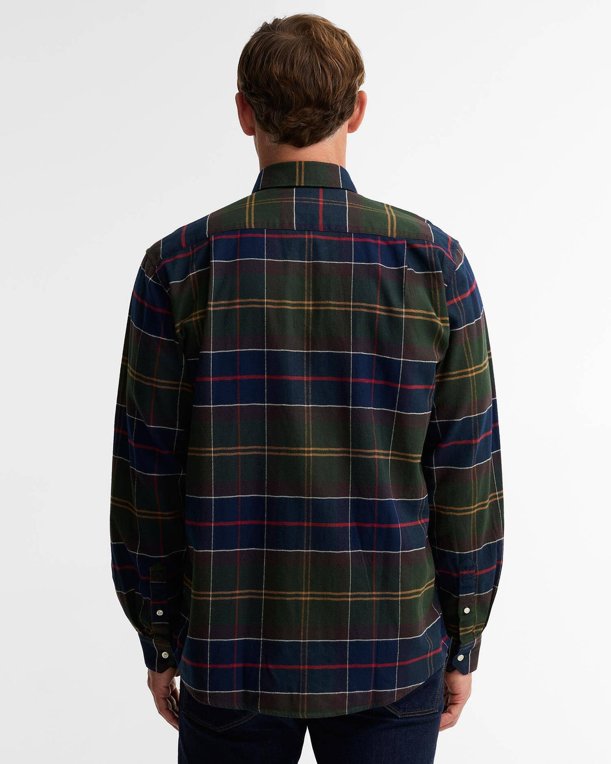 Men's Hogside Tartan Regular Long-Sleeved Shirt | Barbour Barbour