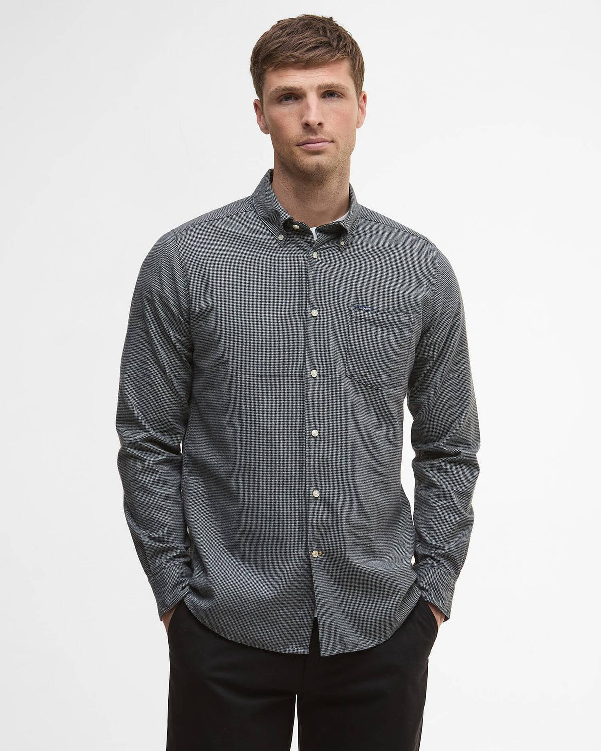 Men's Turner Tailored Long-Sleeved Shirt | Barbour Barbour