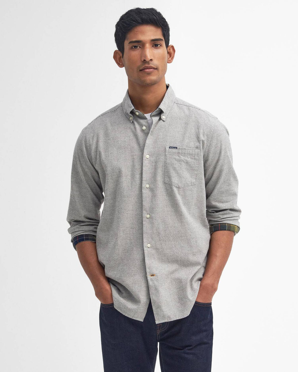 Men's Turner Tailored Long-Sleeved Shirt | Barbour Barbour