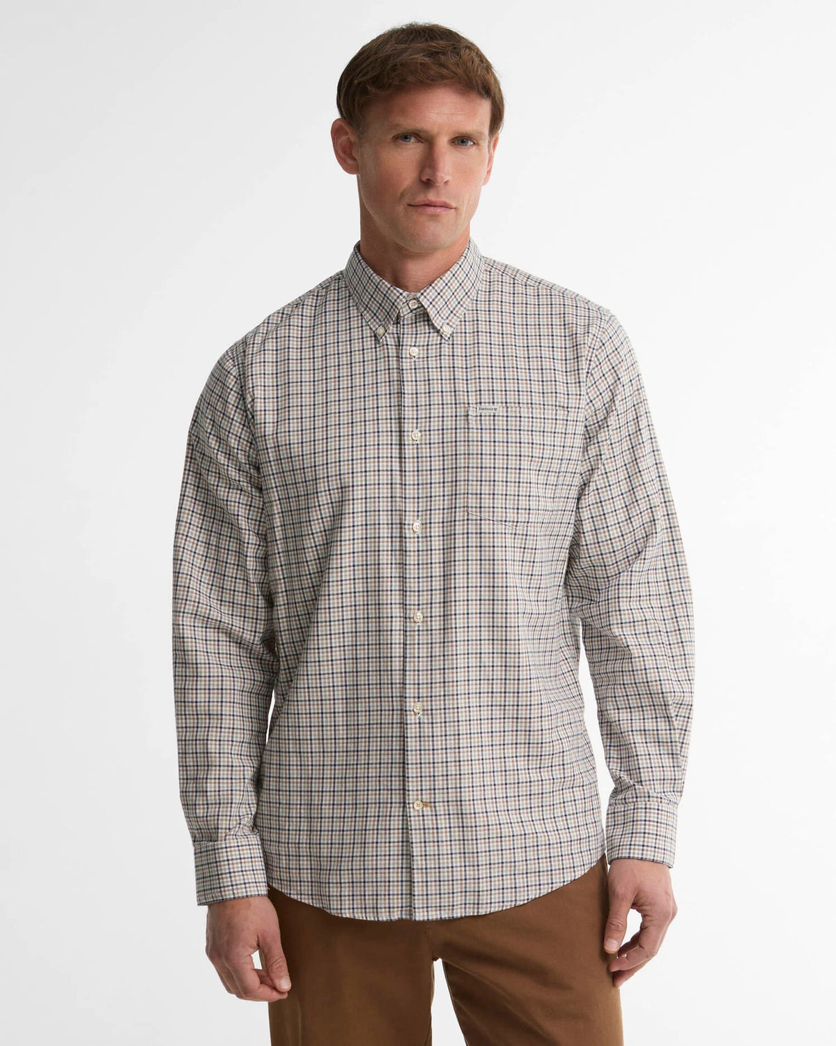 Men's Farmtown Regular Fit Checked Shirt | Barbour Barbour