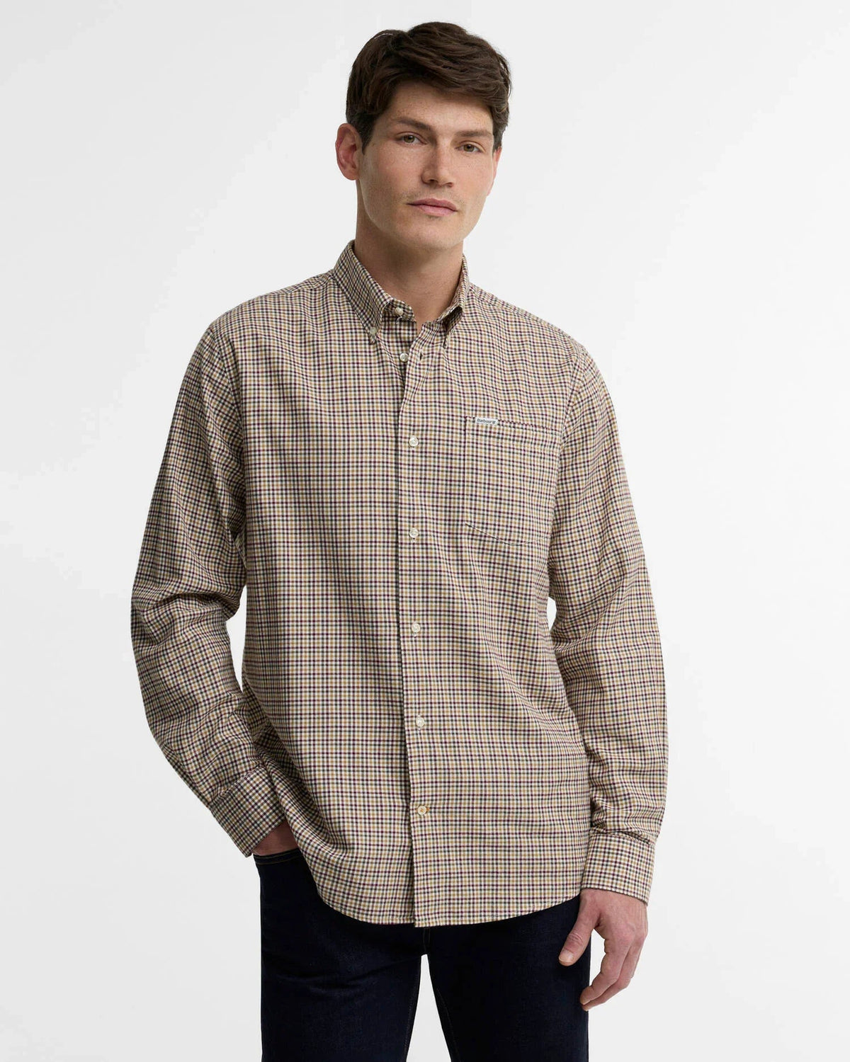 Men's Farmtown Regular Fit Checked Shirt | Barbour Barbour