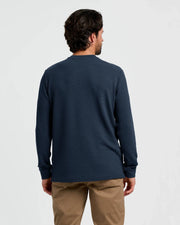 Waffle Long Sleeve Henley | Free Fly Free Fly