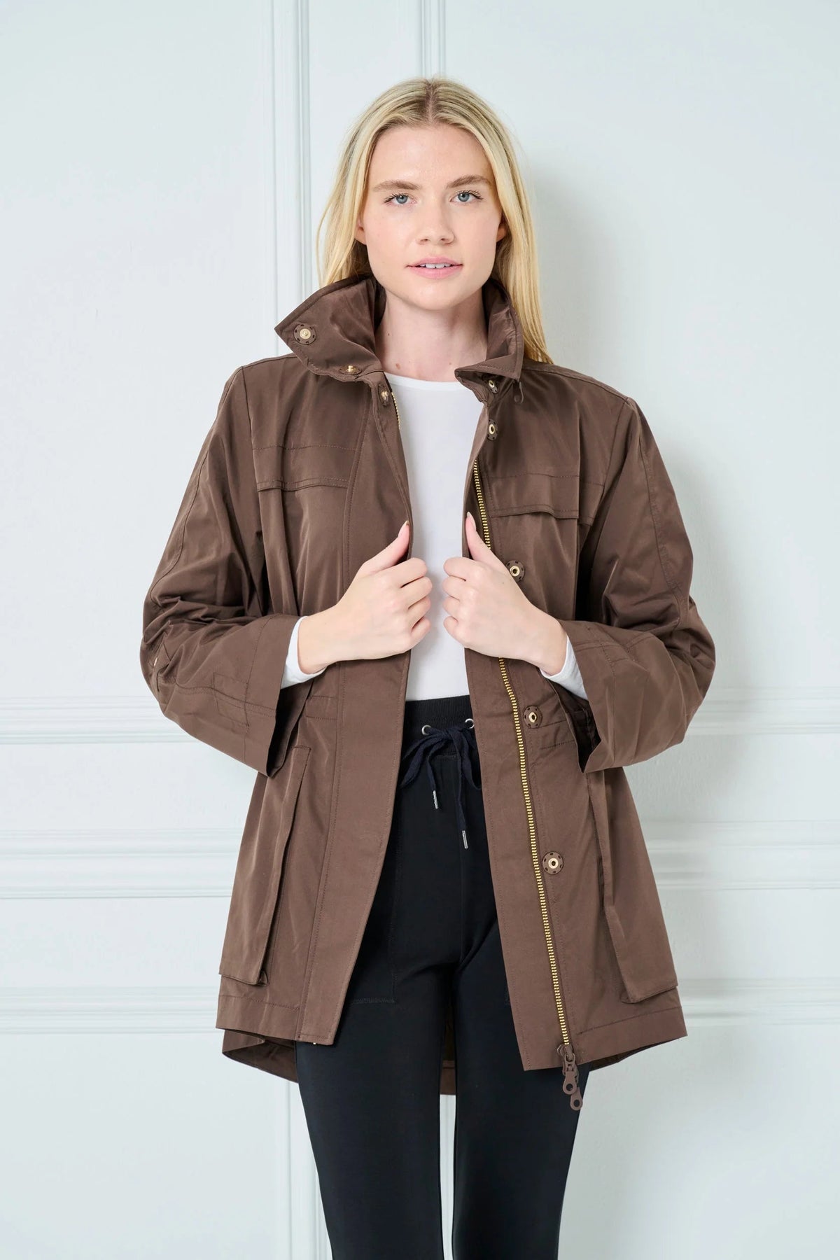 The Anorak Crinkle Rain Jacket Anorak