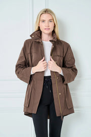 The Anorak Crinkle Rain Jacket Anorak