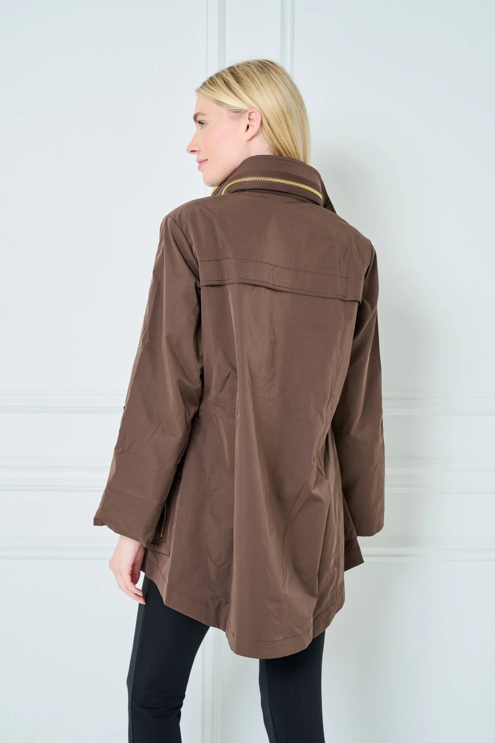 The Anorak Crinkle Rain Jacket Anorak