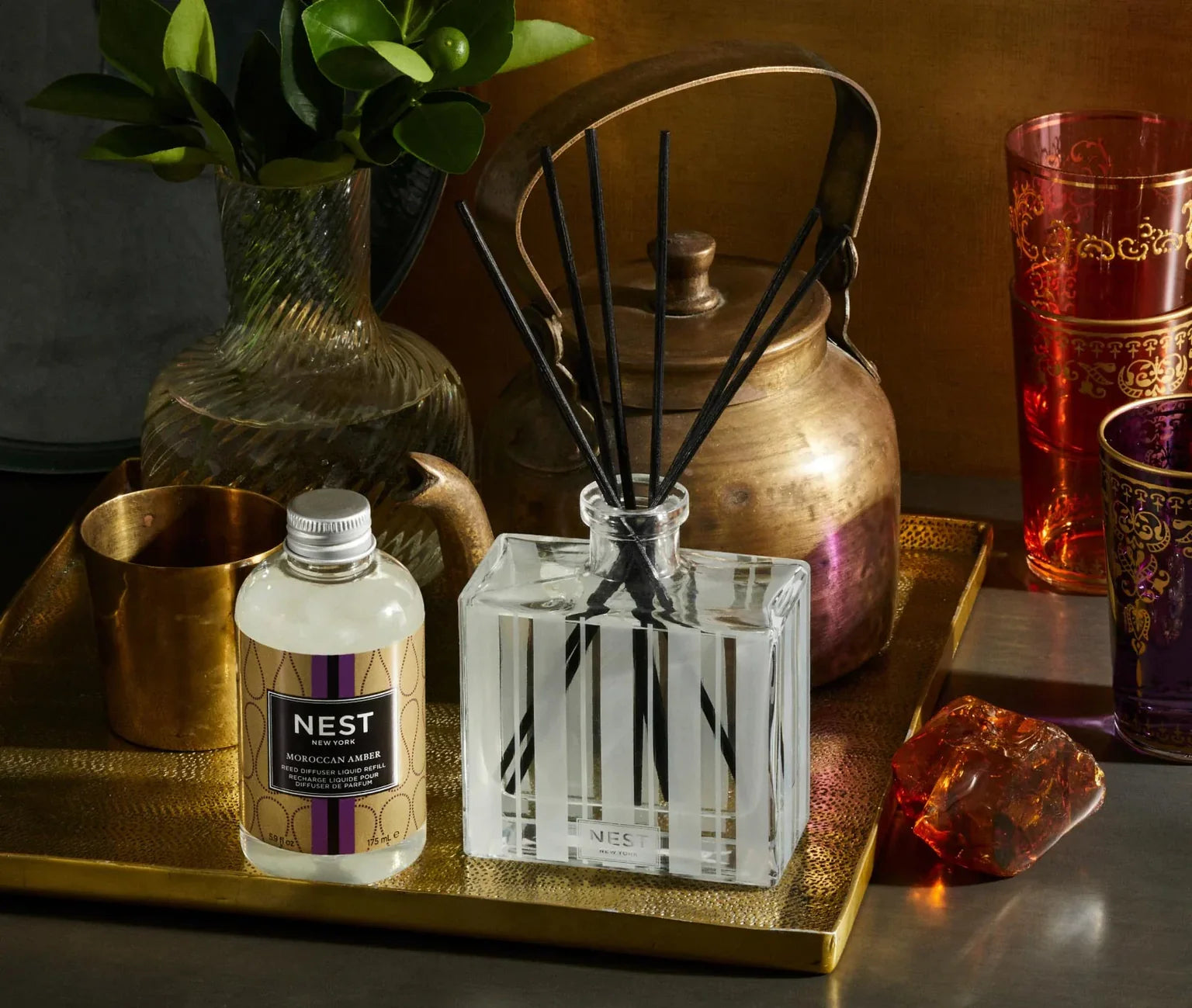 Nest Moroccan Amber Wall Diffuser Refill Nest