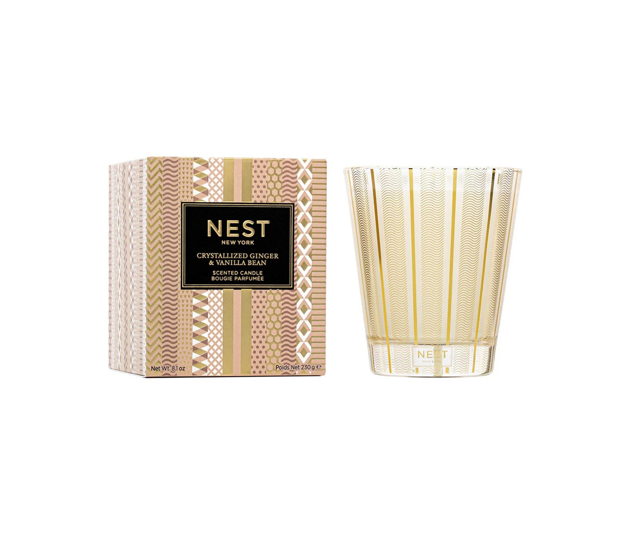 Nest Ginger & Vanilla Bean 8.1oz Classic Candle
