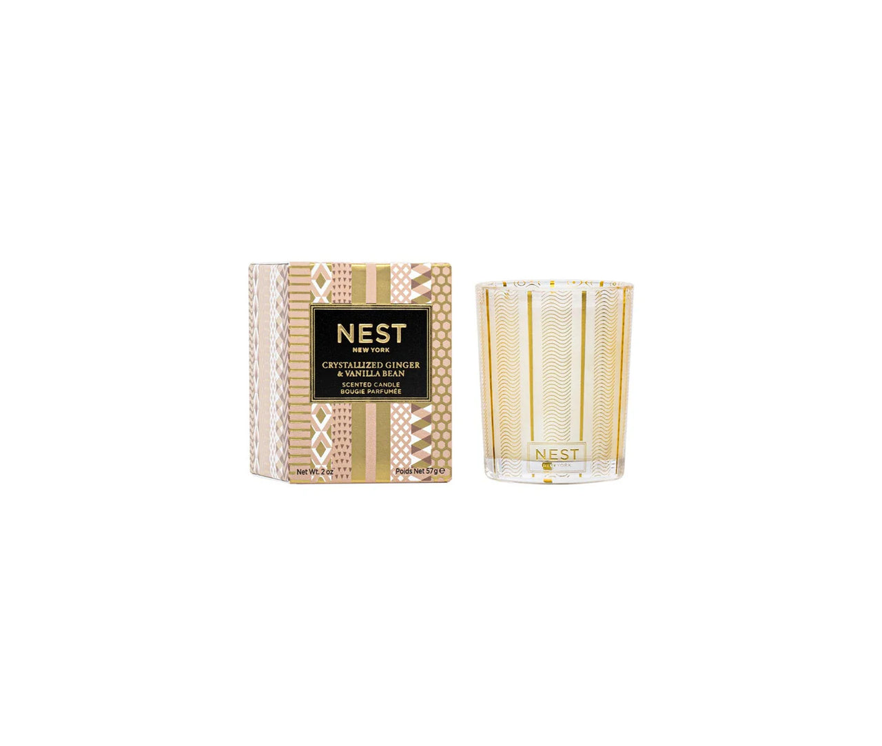 Nest Ginger & Vanilla Votive 2oz Candle