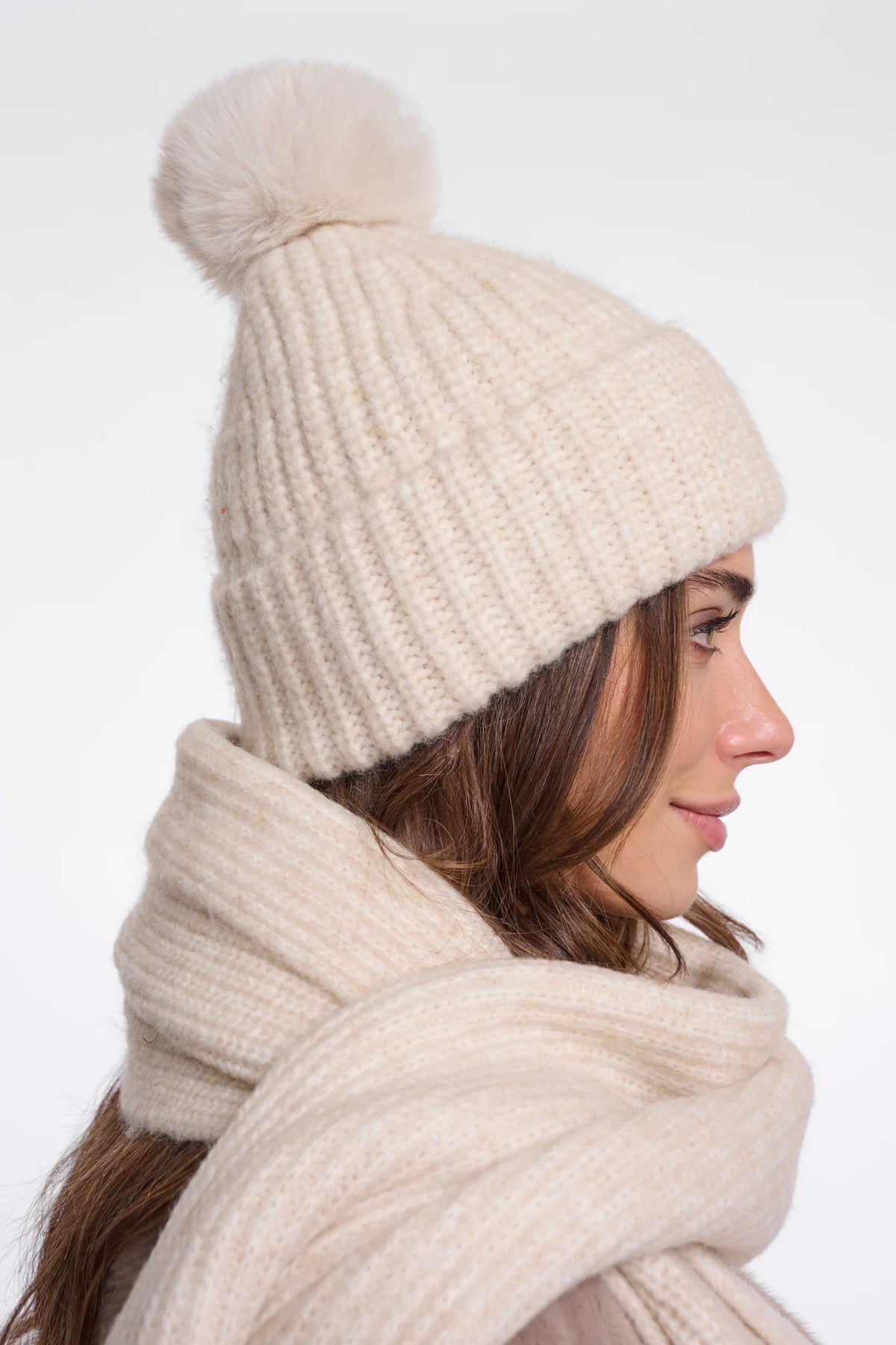 Nancy Pom Pom Beanie Rino & Pelle