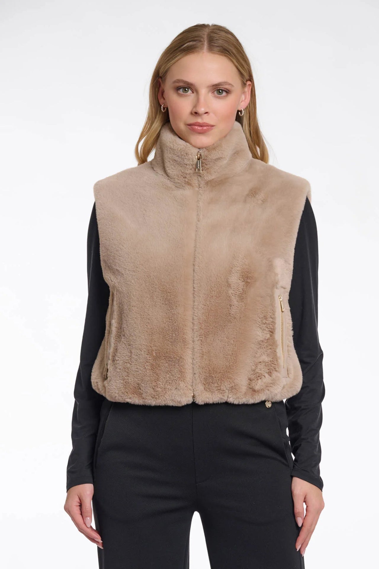 Nikki Faux Fur Waistcoat Rino & Pelle