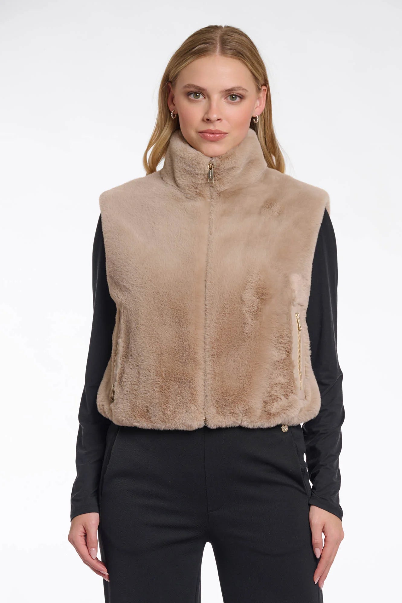 Nikki Faux Fur Waistcoat Rino & Pelle
