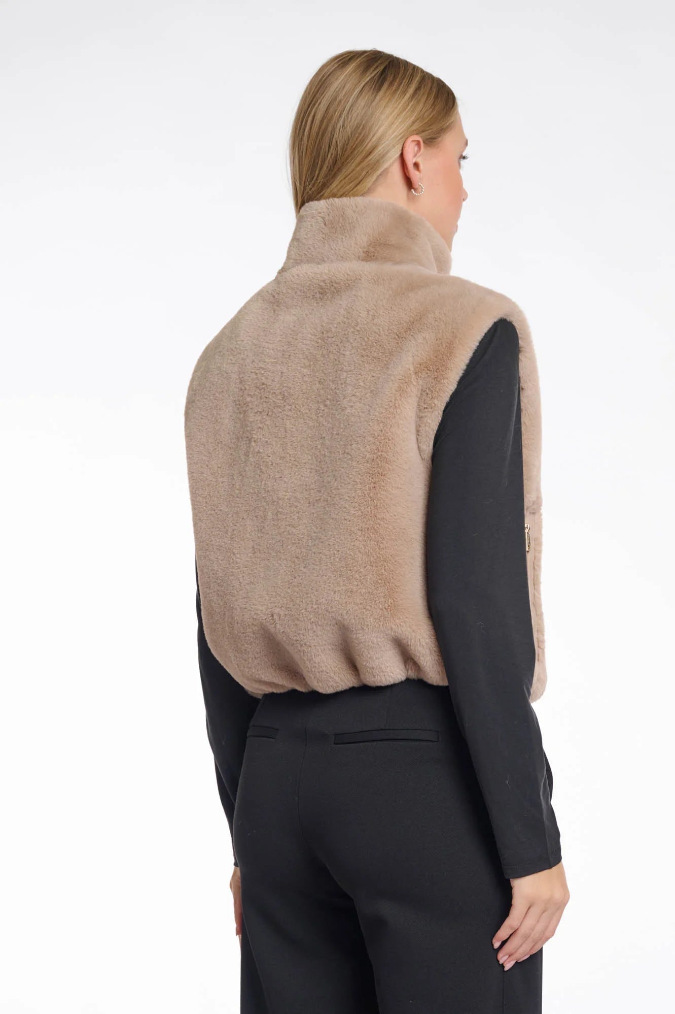 Nikki Faux Fur Waistcoat Rino & Pelle