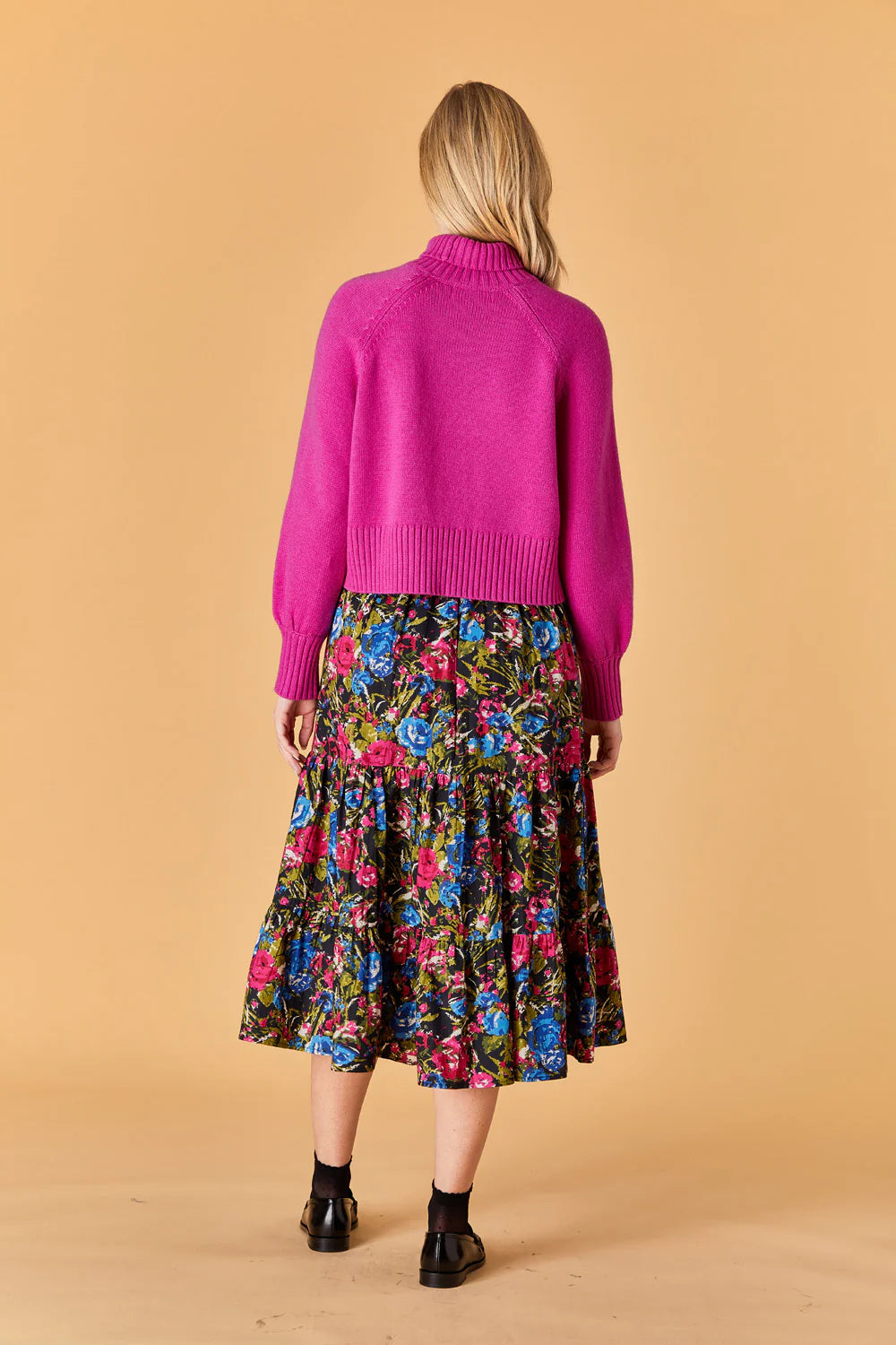 Eloise Skirt in Festive Floral