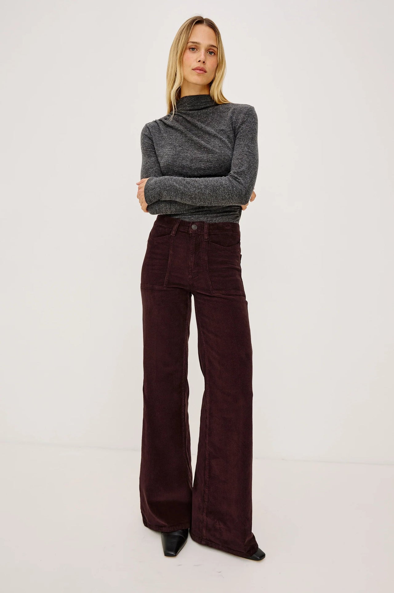 Olivos Palazzo Pants Rails