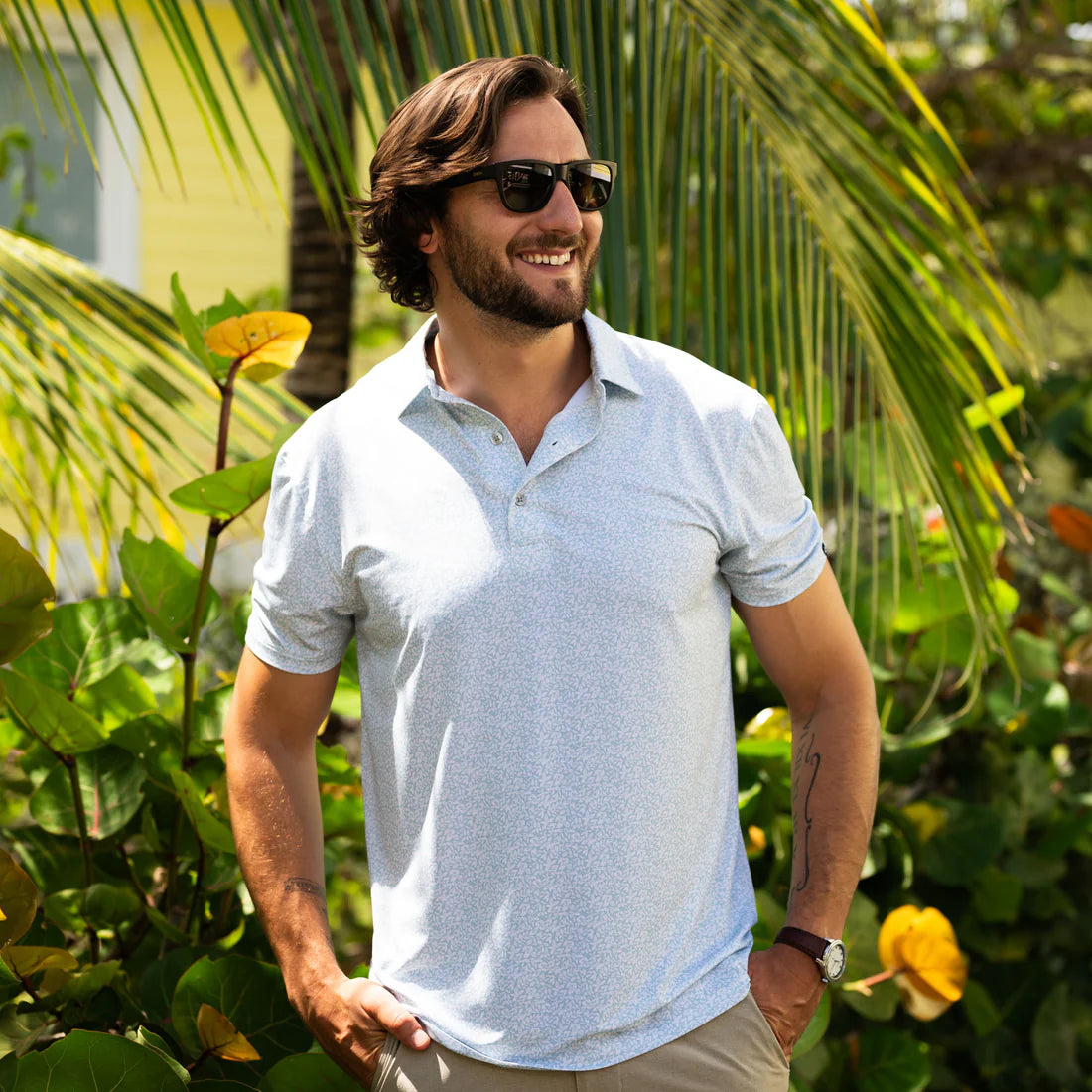 Cantina Performance Polo | Fish Hippie Fish Hippie