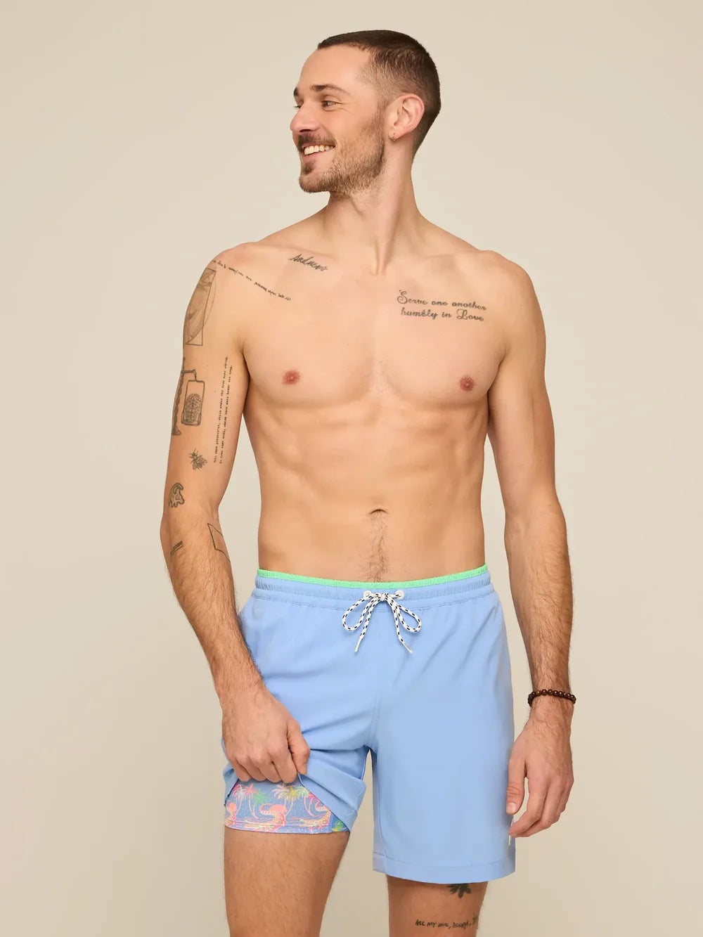 The Alpine Skies 5.5" Lined Classic Swim Trunk | Chubbies Chubbies
