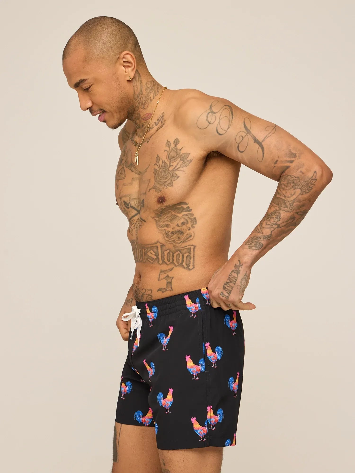 The Cockadoodle Doozies 5.5" Classic Swim Trunk | Chubbies Chubbies