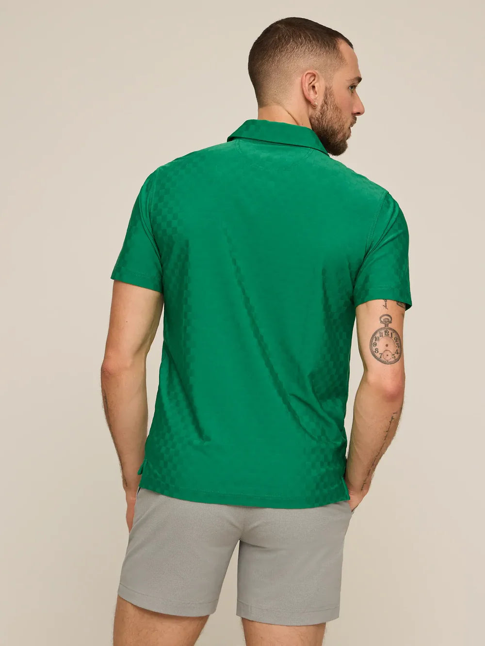 The Forest Floor Textured Performance Polo | Chubbies Chubbies