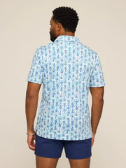 The Miami Mosaic Performance Polo | Chubbies Chubbies