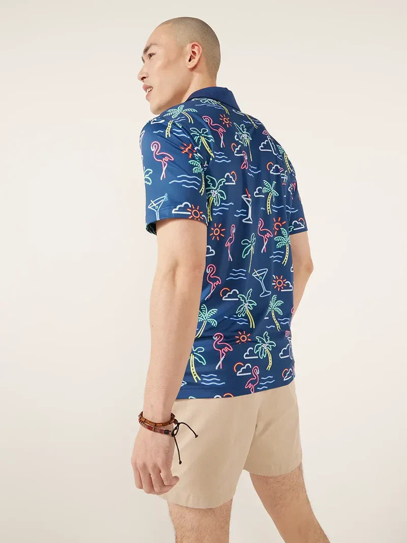 The Neon Light Performance Polo 2.0 | Chubbies