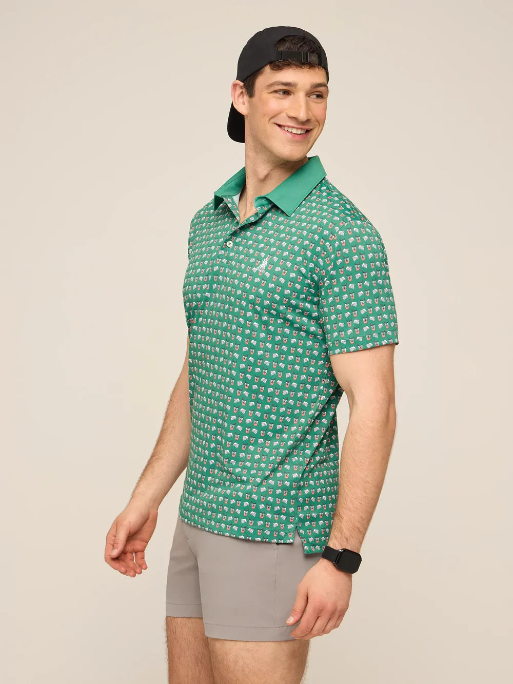 The Sandwiches & Swing Ultra Fine Knit Range Polo | Chubbies Chubbies