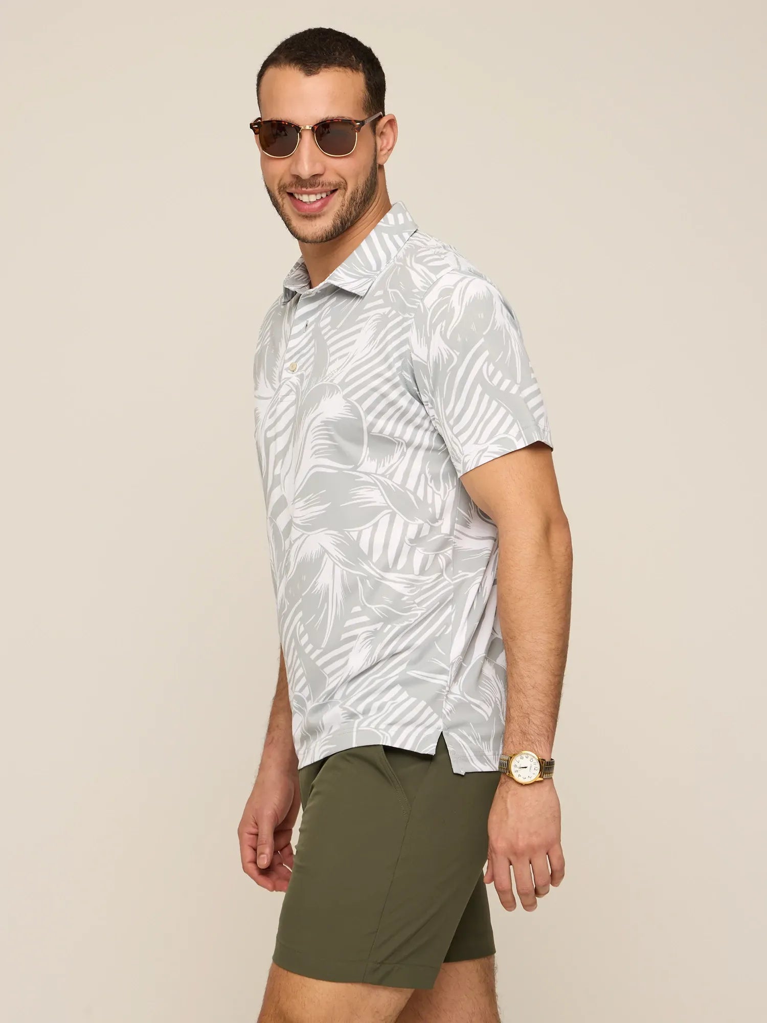 The Silver Leaf Ultra Fine Knit Range Polo | Chubbies Chubbies