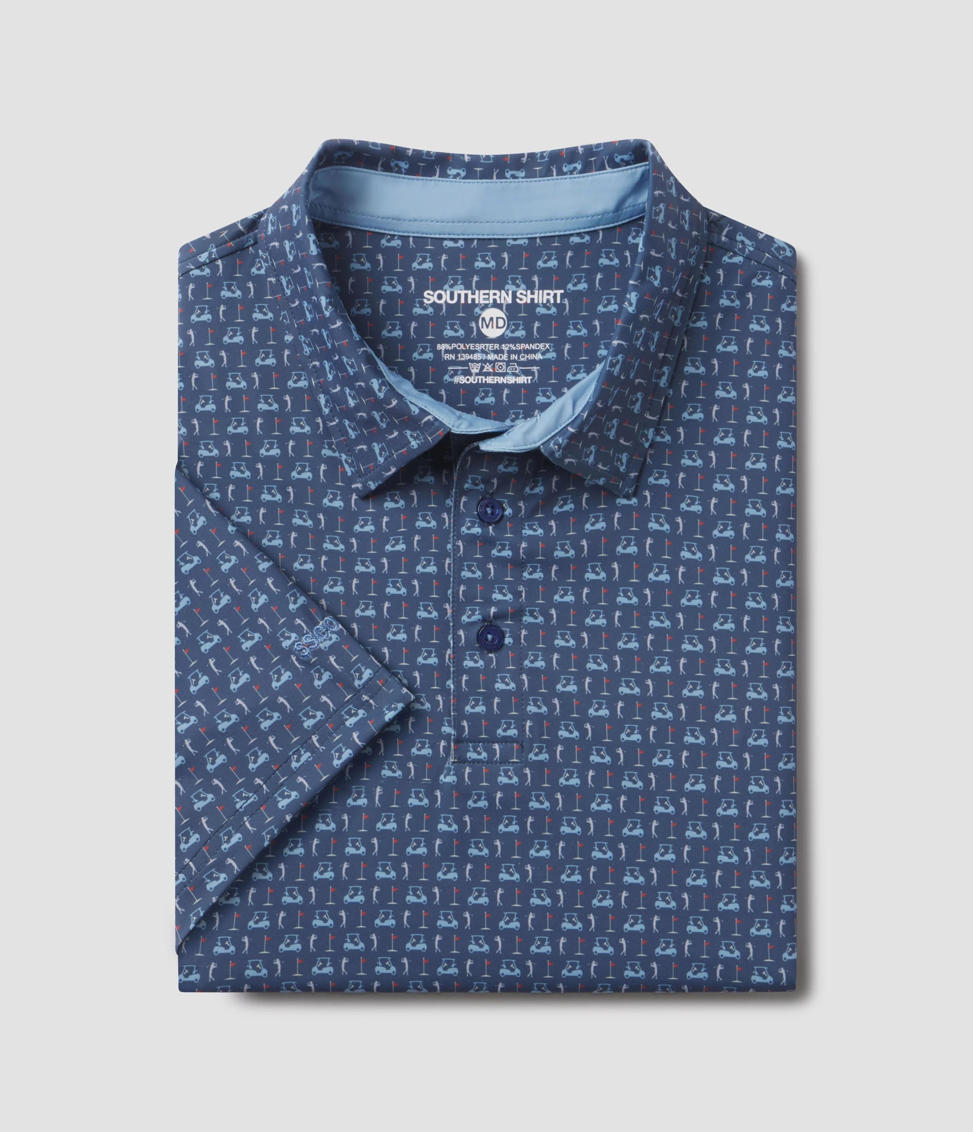 Perfect Round Printed Polo | Southern Shirt Co. Southern Shirt Co.