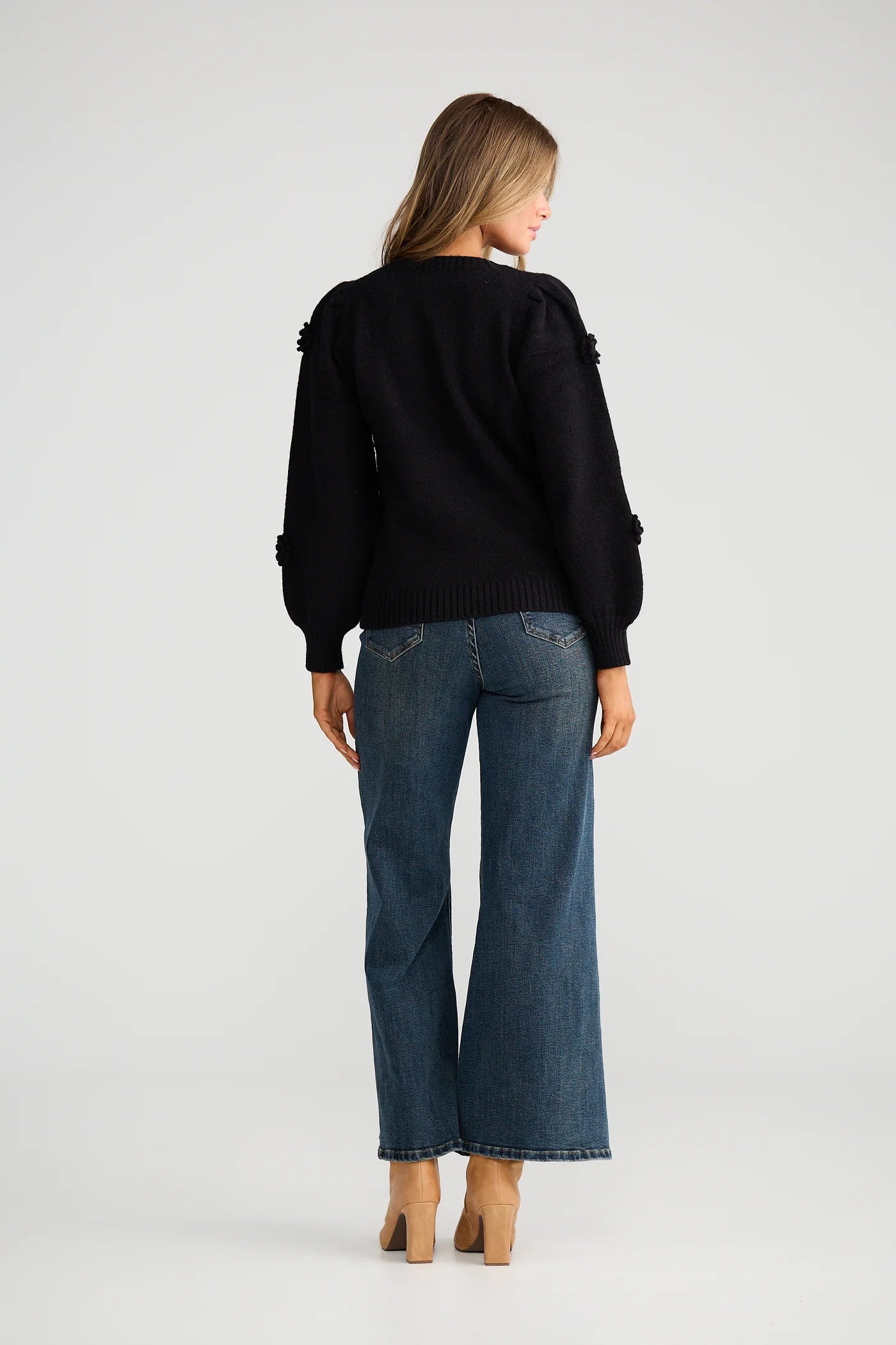 Petals Knit Sweater Talisman