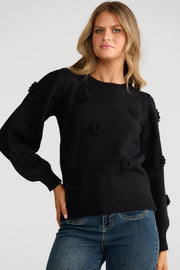 Petals Knit Sweater Talisman