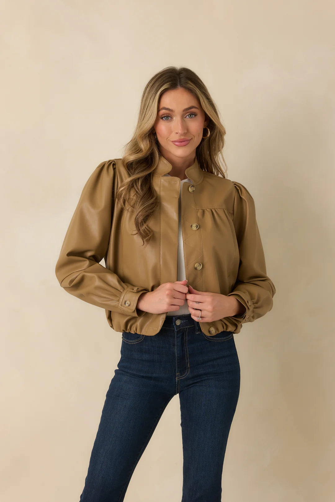 Ashland Vegan Leather Jacket Prosperina
