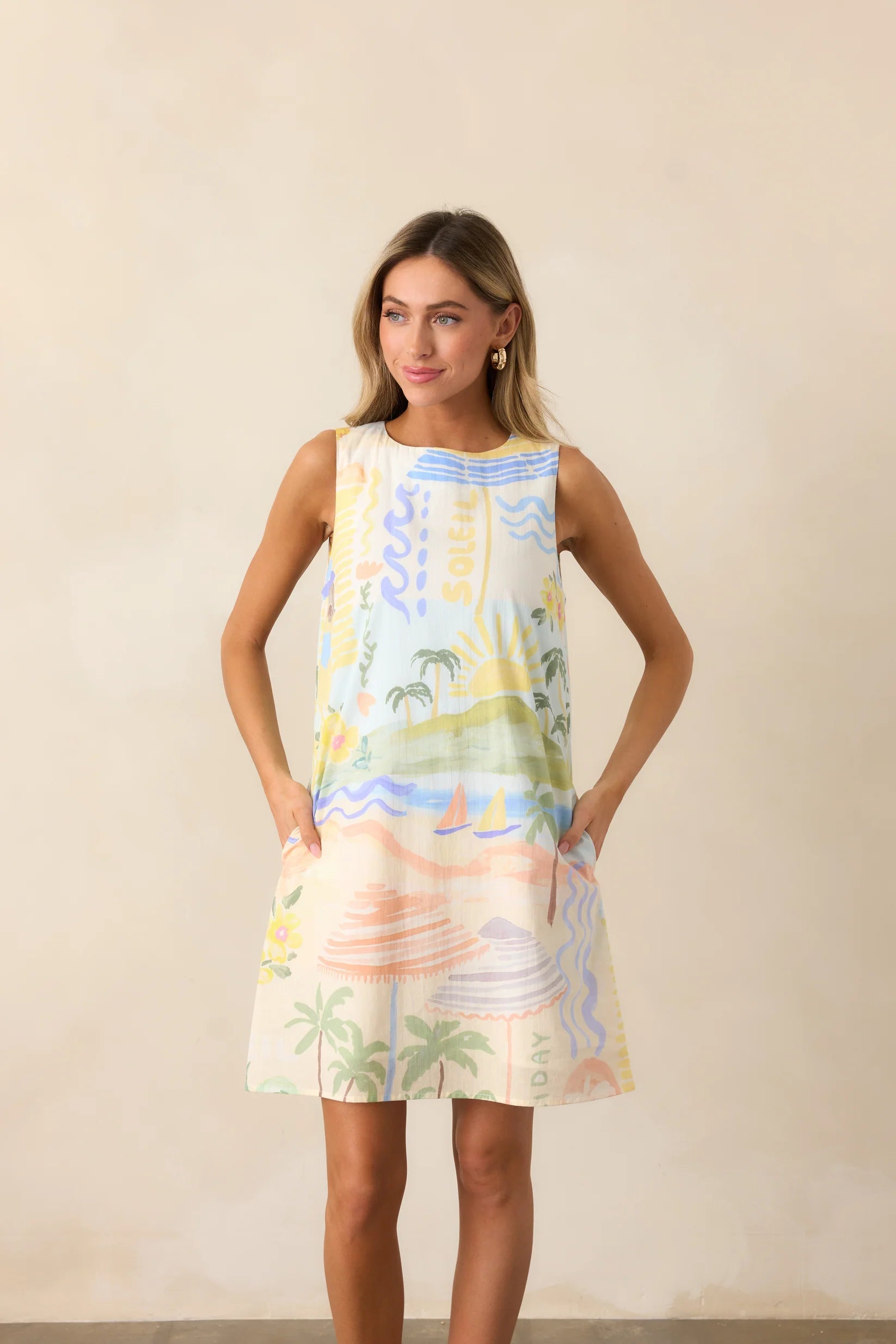 Cantina Shift Dress Prosperina